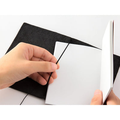 TRAVELER'S Notebook Passport Size Refillable Leather Cover five Colors