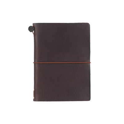 TRAVELER'S Notebook Passport Size Refillable Leather Cover five Colors