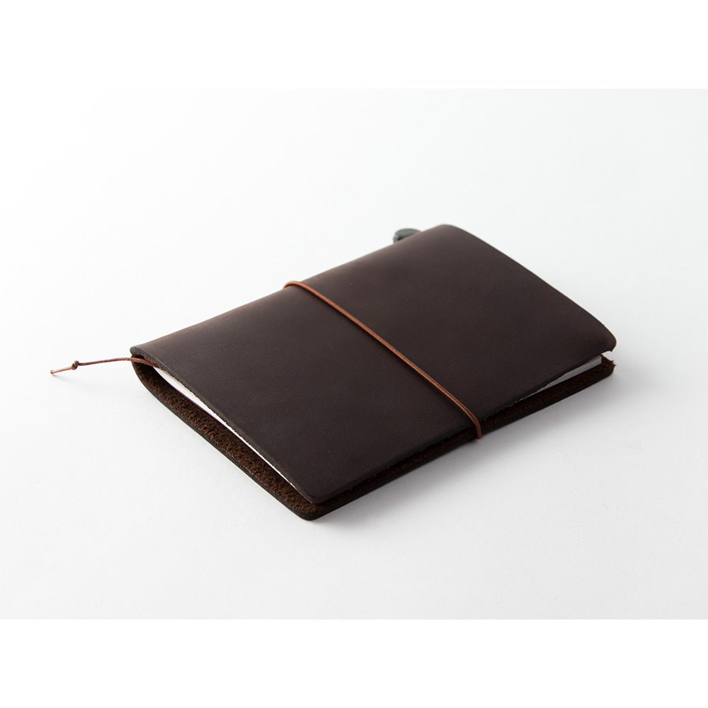 TRAVELER'S Notebook Passport Size Refillable Leather Cover five Colors