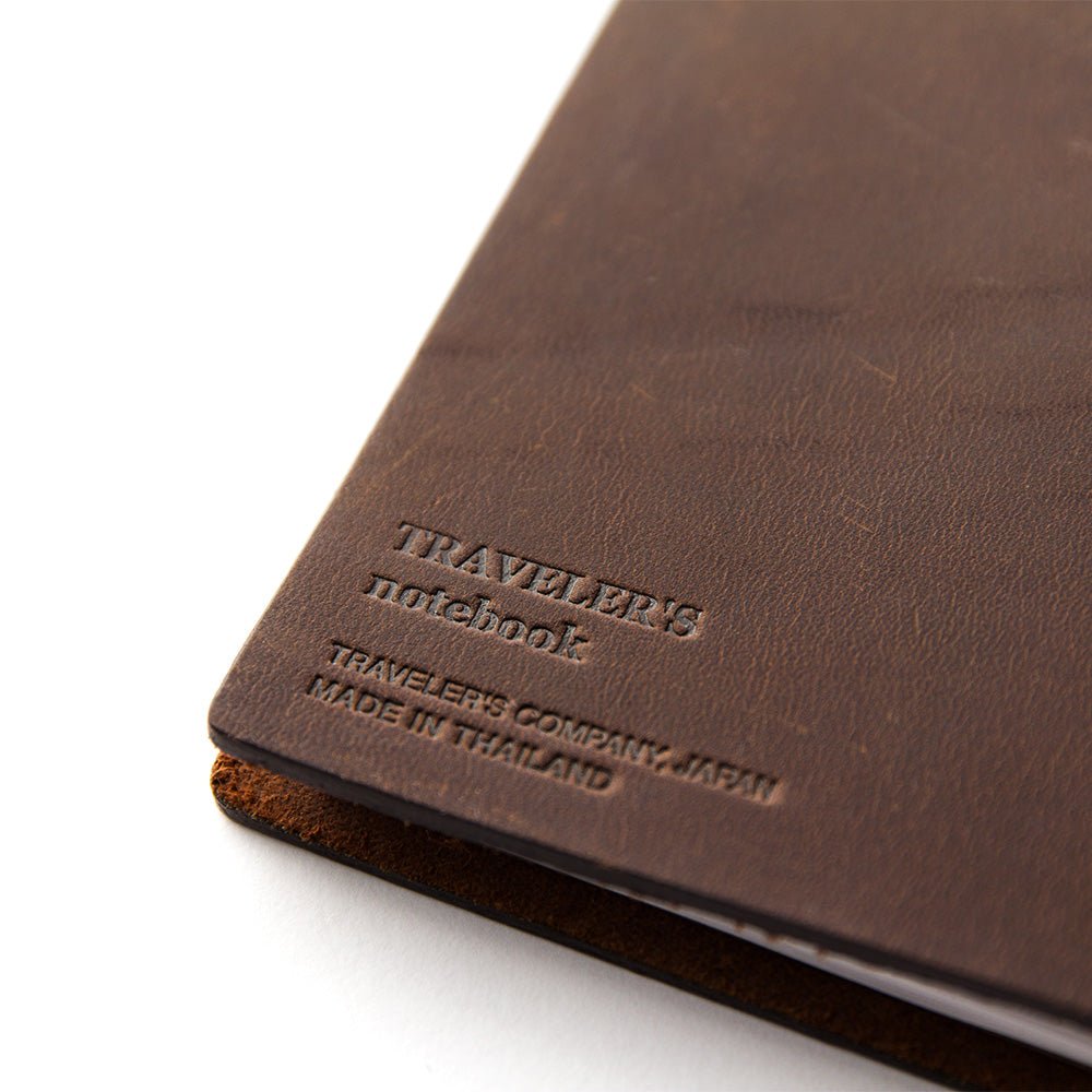 TRAVELER'S Notebook Passport Size Refillable Leather Cover five Colors