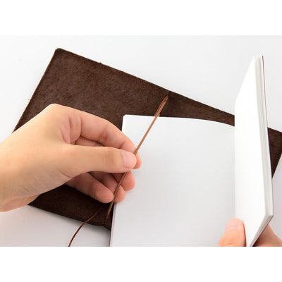 TRAVELER'S Notebook Passport Size Refillable Leather Cover five Colors