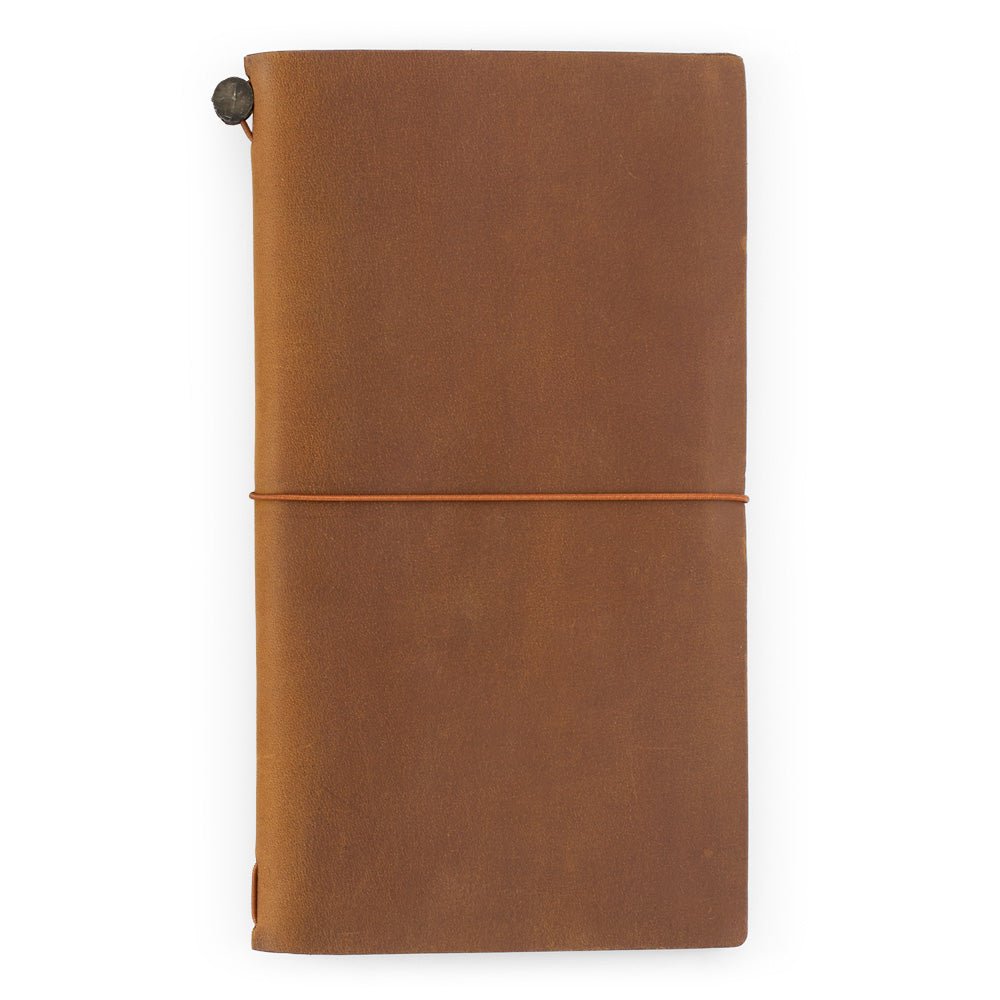 TRAVELERS COMPANY TRAVELER'S notebook Regular Size Leather Refillable Notebook