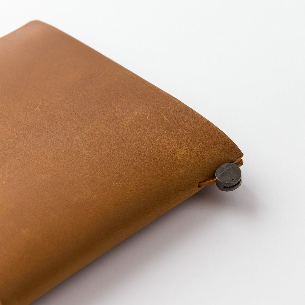 TRAVELERS COMPANY TRAVELER'S notebook Regular Size Leather Refillable Notebook