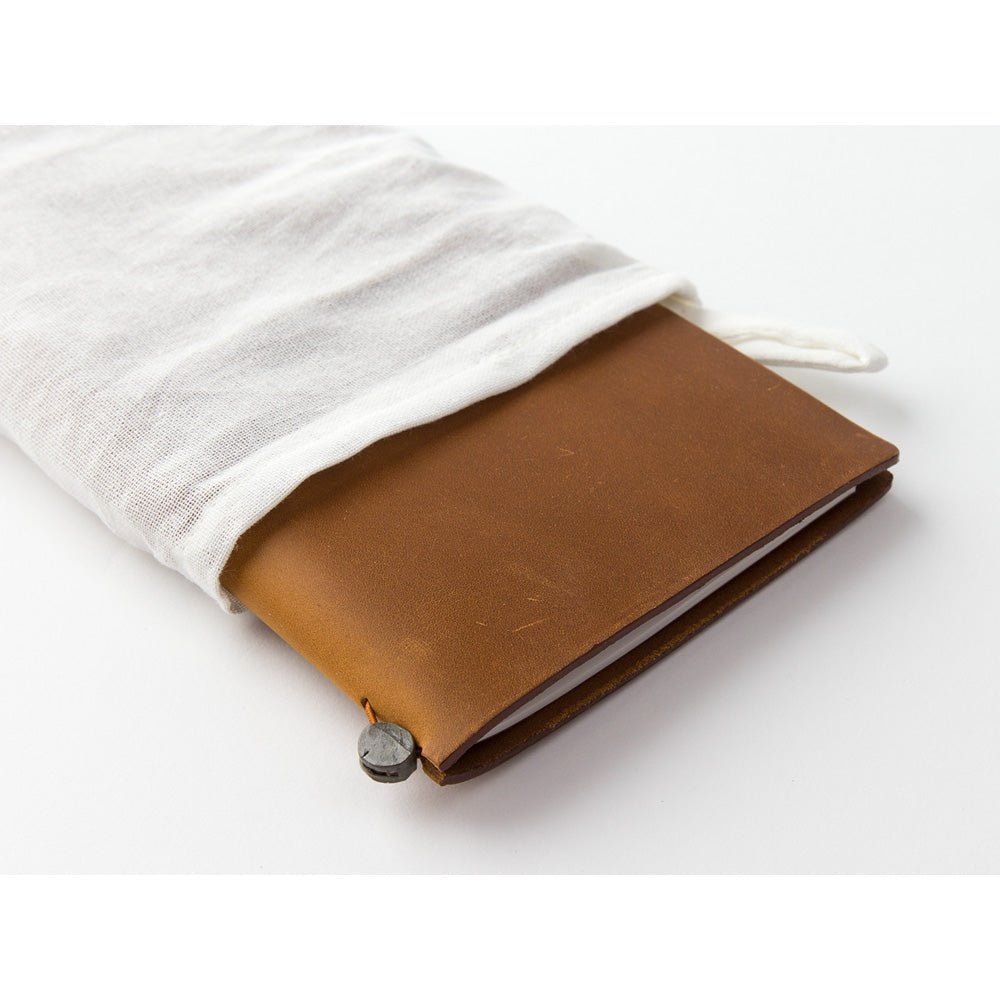 TRAVELERS COMPANY TRAVELER'S notebook Regular Size Leather Refillable Notebook