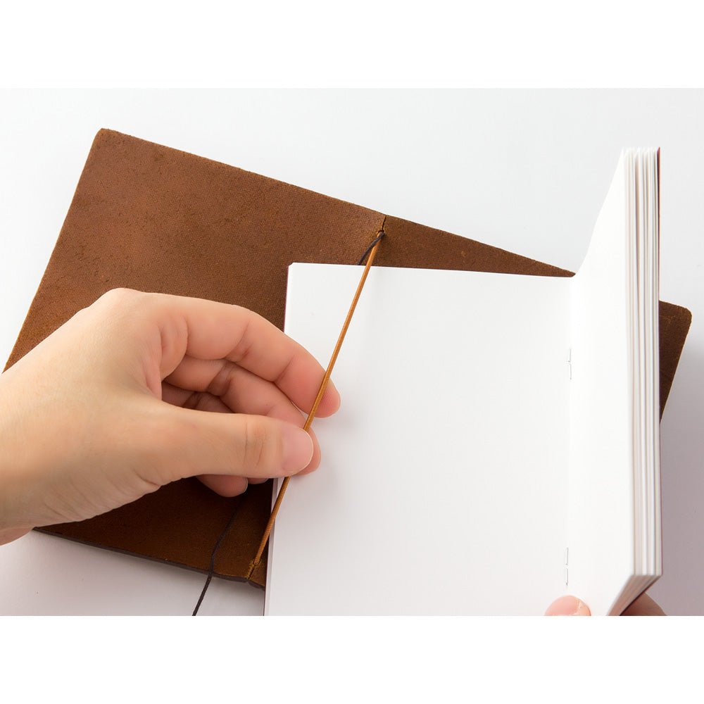 TRAVELER'S Notebook Passport Size Refillable Leather Cover five Colors