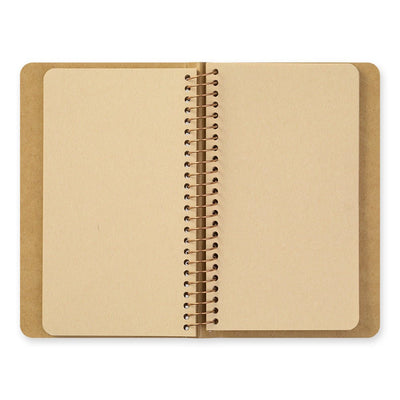 TRAVELER'S COMPANY SPIRAL RING NOTEBOOK A6 Slim DW Kraft Paper Pages