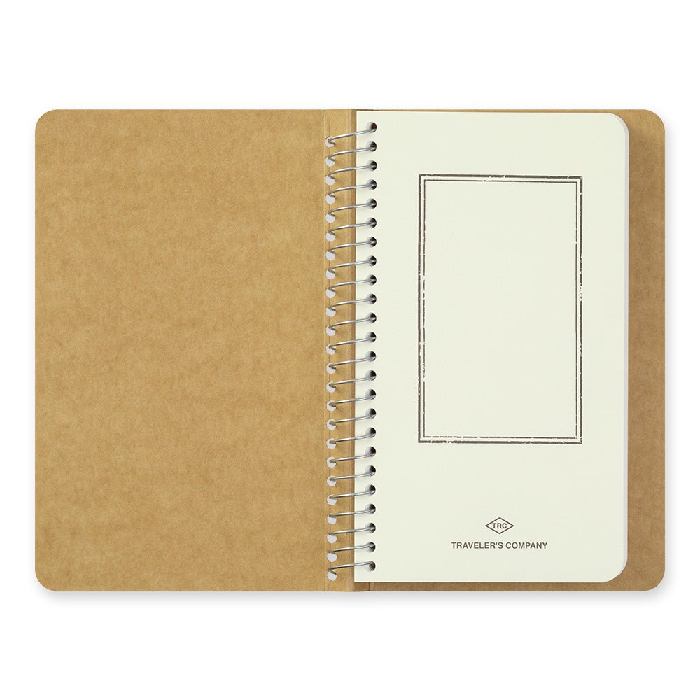 TRAVELER'S COMPANY SPIRAL RING NOTEBOOK A6 Slim MD White Paper