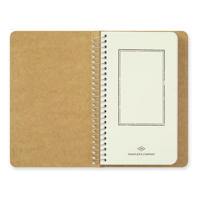 TRAVELER'S COMPANY SPIRAL RING NOTEBOOK A6 Slim MD White Paper
