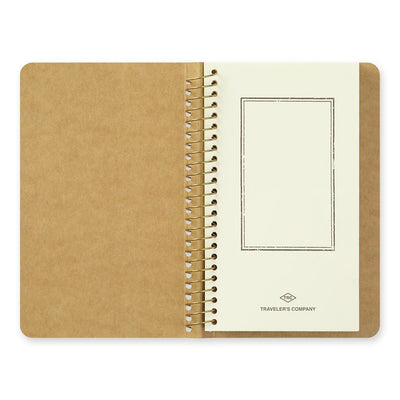 TRAVELER'S COMPANY SPIRAL RING NOTEBOOK A6 Slim Paper Pocket Pages