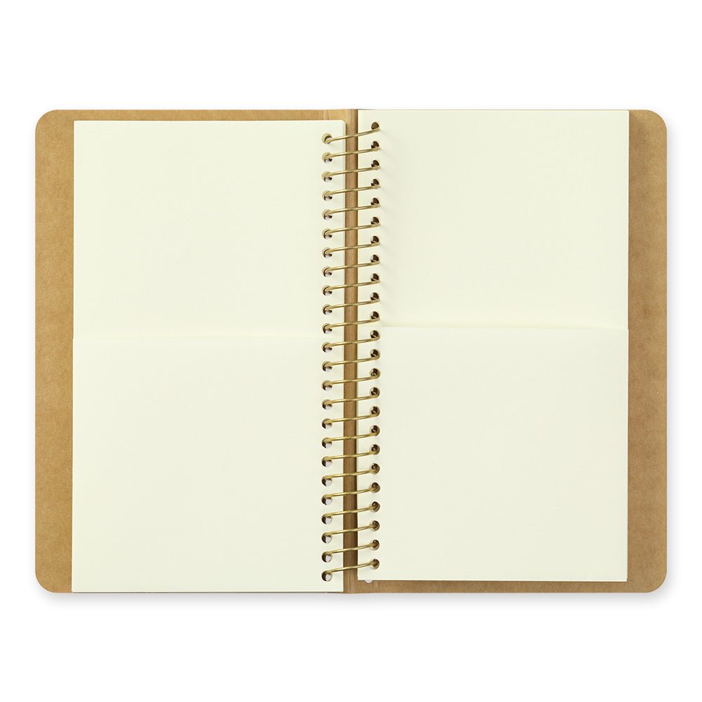 TRAVELER'S COMPANY SPIRAL RING NOTEBOOK A6 Slim Paper Pocket Pages