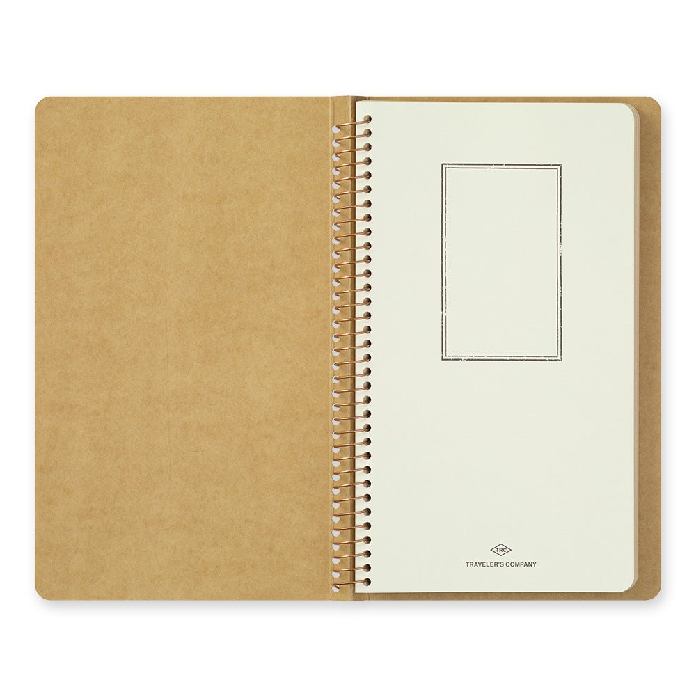 TRAVELER'S COMPANY SPIRAL RING NOTEBOOK A5 Slim DW Kraft Paper