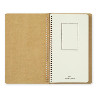 TRAVELER'S COMPANY SPIRAL RING NOTEBOOK A5 Slim DW Kraft Paper