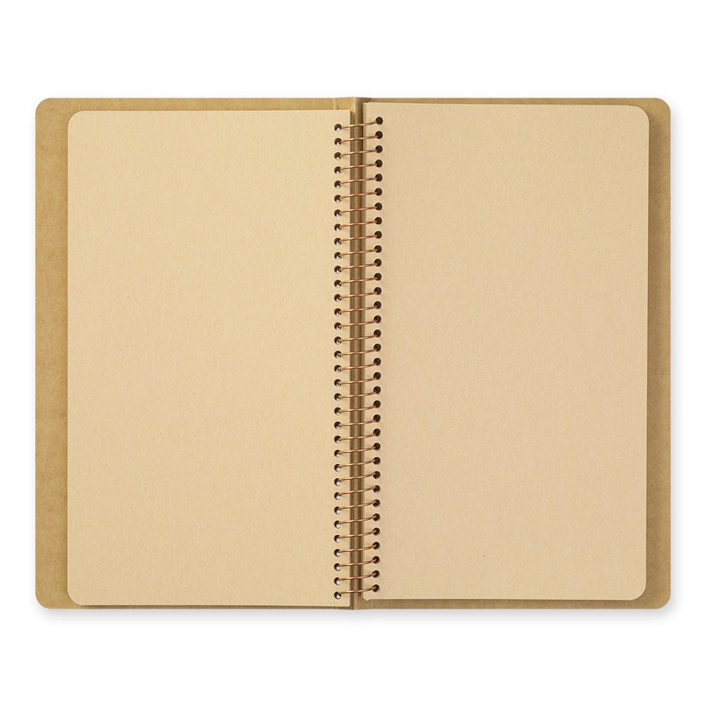 TRAVELER'S COMPANY SPIRAL RING NOTEBOOK A5 Slim DW Kraft Paper