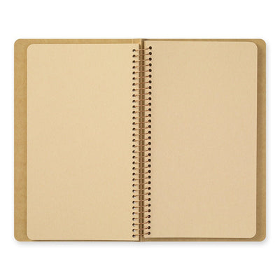 TRAVELER'S COMPANY SPIRAL RING NOTEBOOK A5 Slim DW Kraft Paper