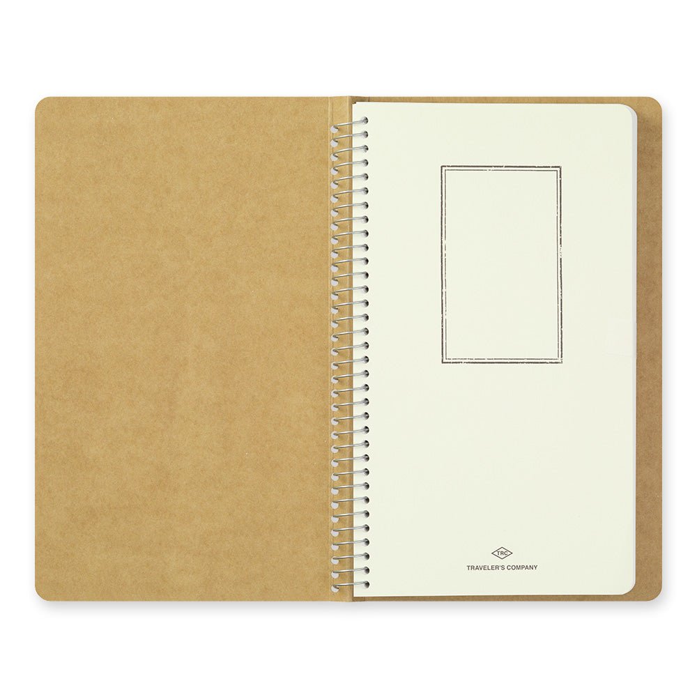 TRAVELER'S COMPANY SPIRAL RING NOTEBOOK A5 Slim MD White Paper