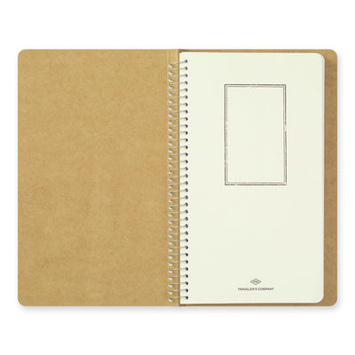TRAVELER'S COMPANY SPIRAL RING NOTEBOOK A5 Slim MD White Paper