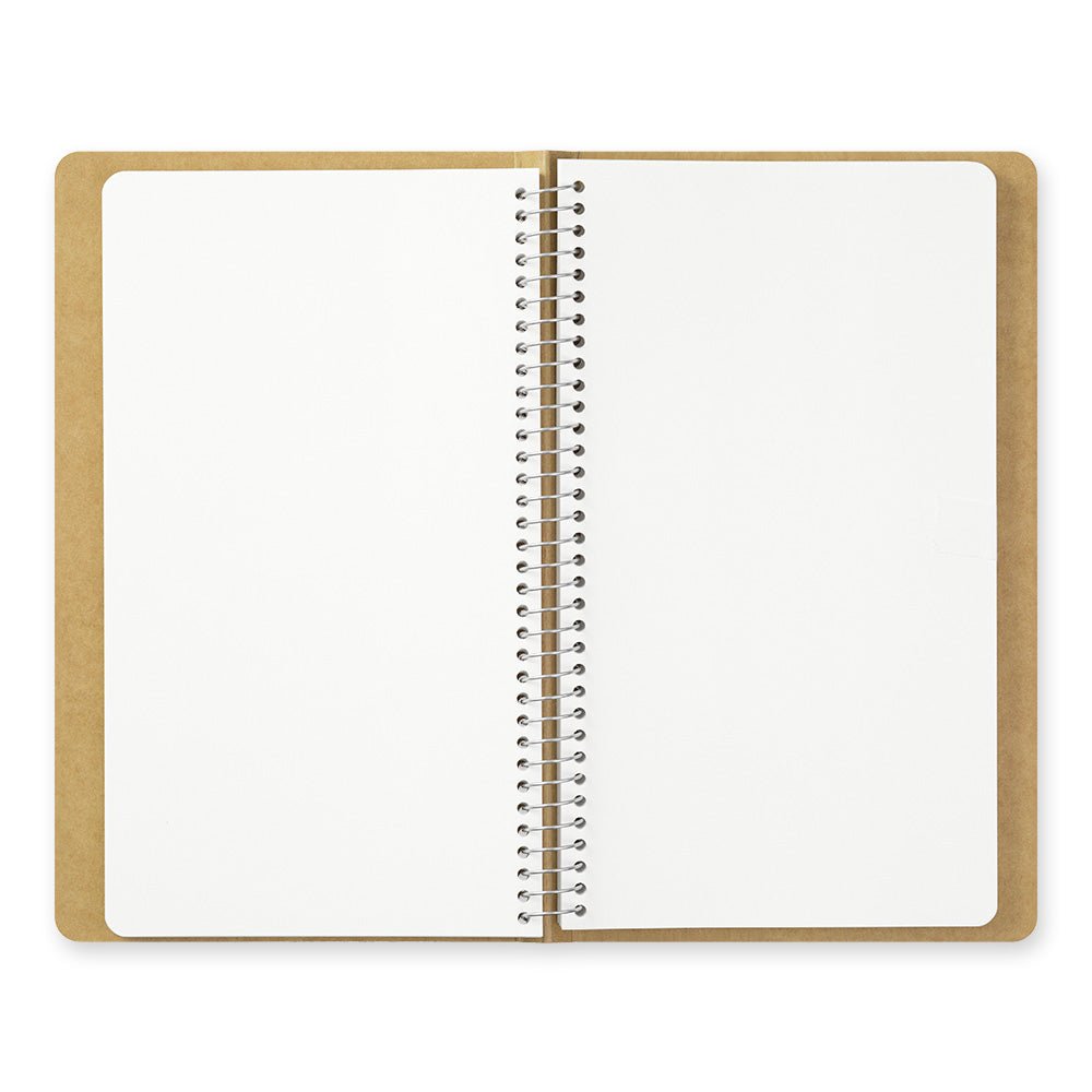 TRAVELER'S COMPANY SPIRAL RING NOTEBOOK A5 Slim MD White Paper