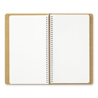 TRAVELER'S COMPANY SPIRAL RING NOTEBOOK A5 Slim MD White Paper