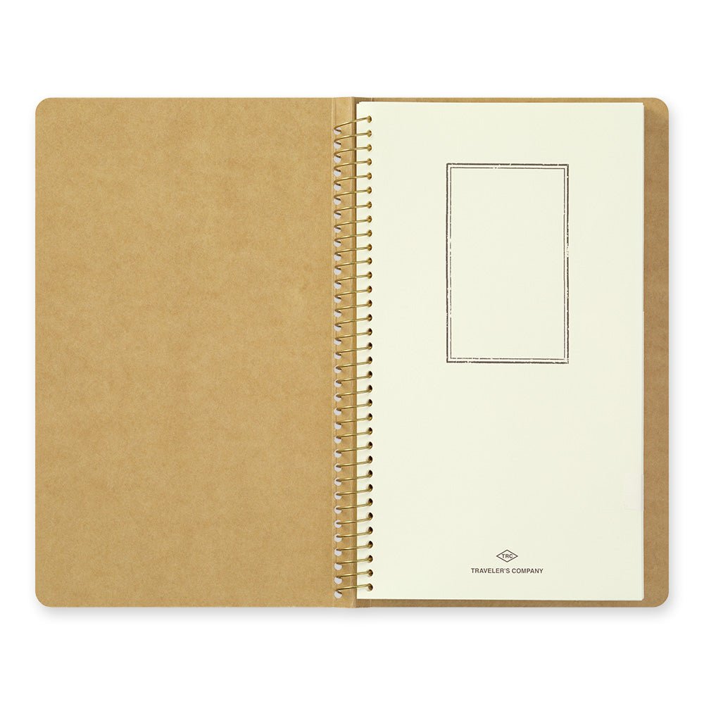 TRAVELER'S COMPANY SPIRAL RING NOTEBOOK A5 Slim Paper Pocket
