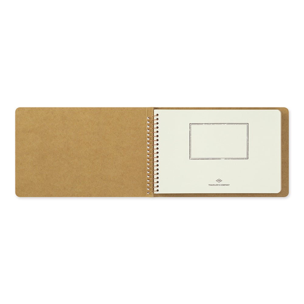 TRAVELER'S COMPANY SPIRAL RING NOTEBOOK B6 DW Kraft Paper