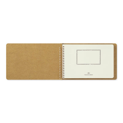TRAVELER'S COMPANY SPIRAL RING NOTEBOOK B6 DW Kraft Paper