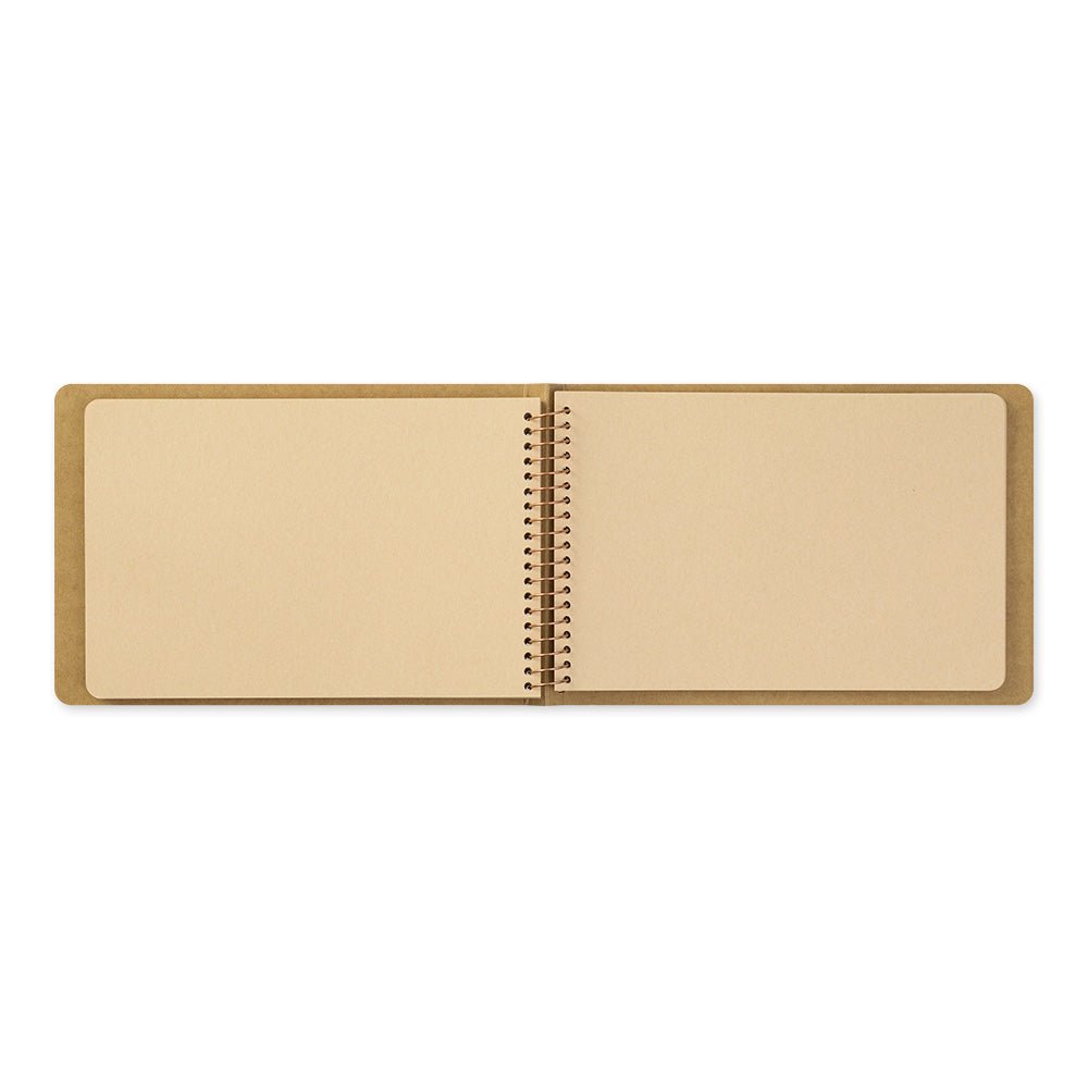 TRAVELER'S COMPANY SPIRAL RING NOTEBOOK B6 DW Kraft Paper