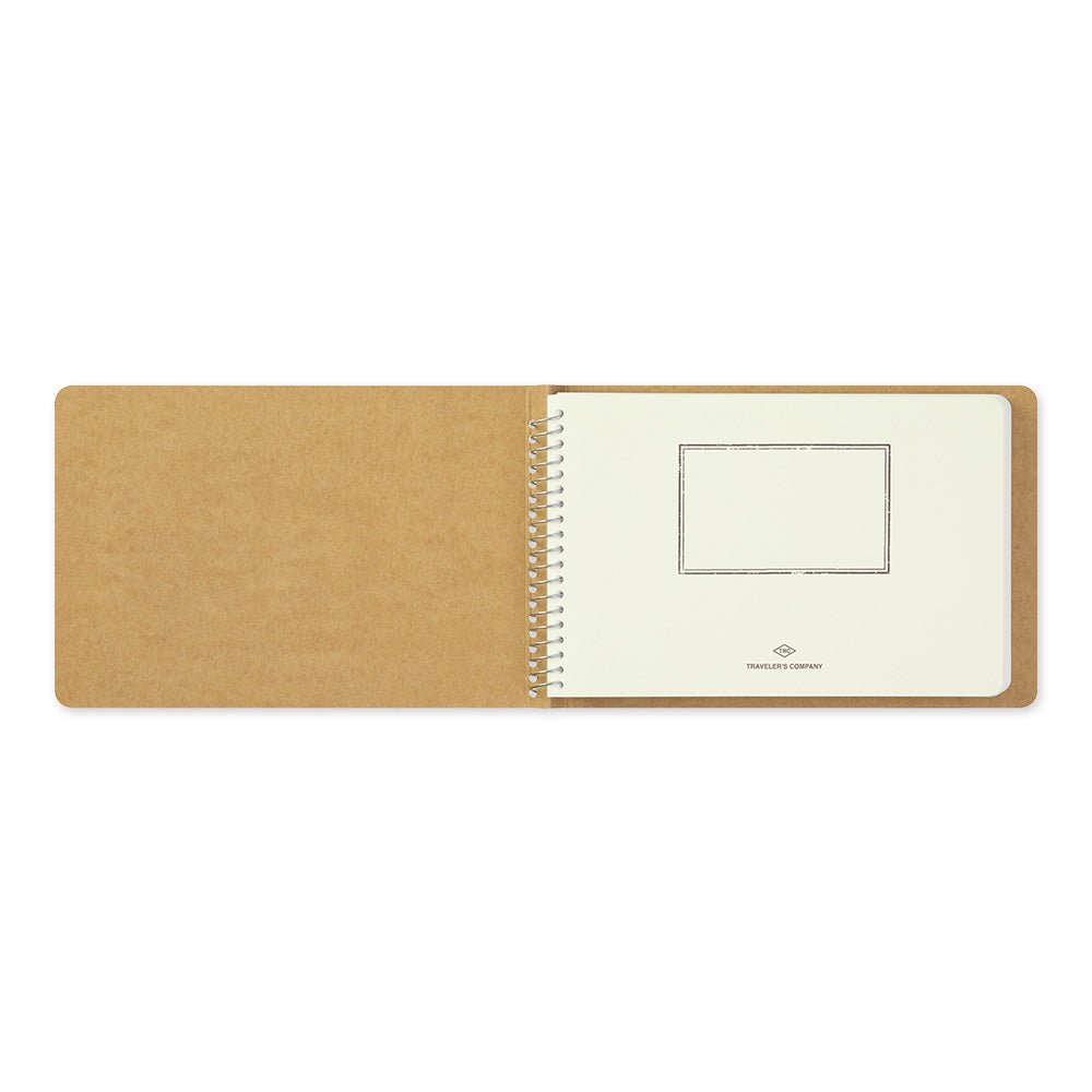 TRAVELER'S COMPANY SPIRAL RING NOTEBOOK B6 MD White Paper