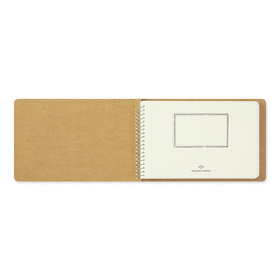 TRAVELER'S COMPANY SPIRAL RING NOTEBOOK B6 MD White Paper