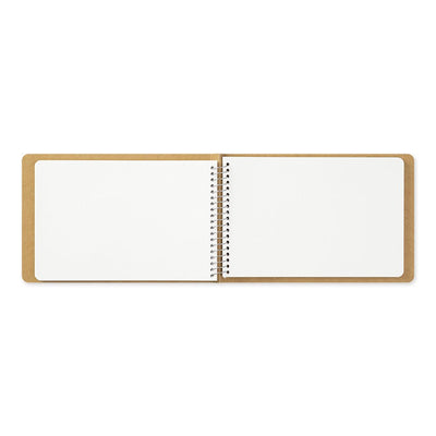 TRAVELER'S COMPANY SPIRAL RING NOTEBOOK B6 MD White Paper