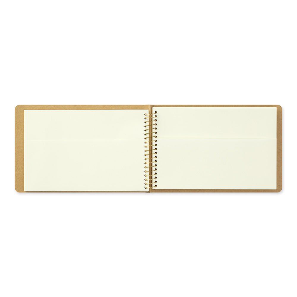 TRAVELER'S COMPANY SPIRAL RING NOTEBOOK B6 Paper Pockets