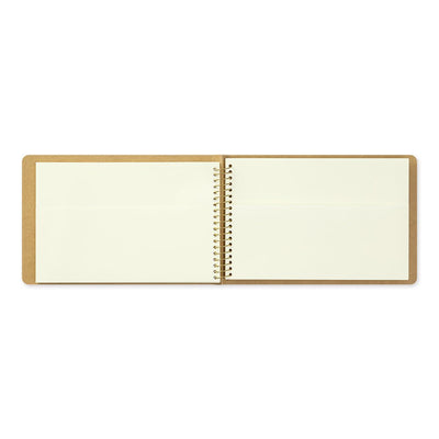 TRAVELER'S COMPANY SPIRAL RING NOTEBOOK B6 Paper Pockets