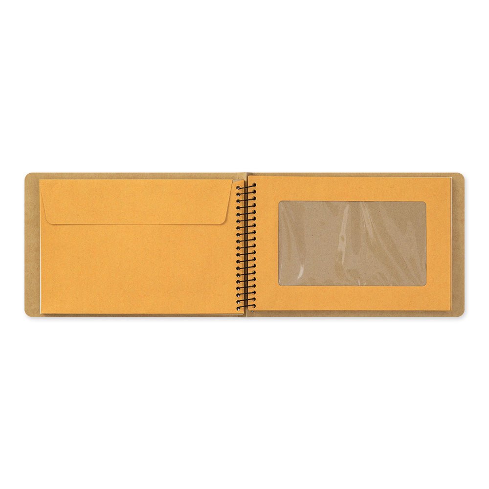 TRAVELER'S COMPANY SPIRAL RING NOTEBOOK B6 Window Envelope