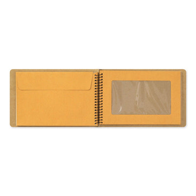 TRAVELER'S COMPANY SPIRAL RING NOTEBOOK B6 Window Envelope