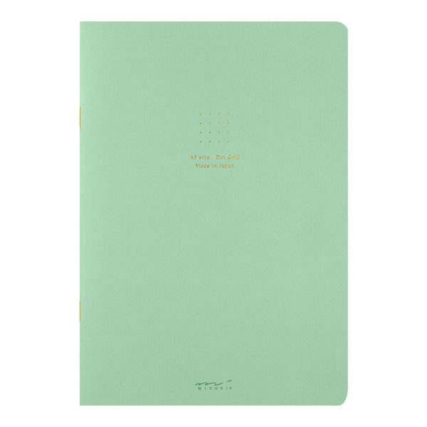 Midori Soft Color A5 Dot Grid Notebook with Colored Paper