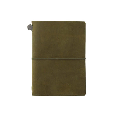 TRAVELER'S Notebook Passport Size Refillable Leather Cover five Colors