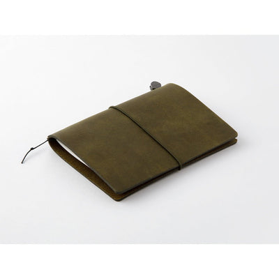 TRAVELER'S Notebook Passport Size Refillable Leather Cover five Colors