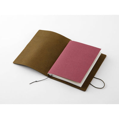TRAVELER'S Notebook Passport Size Refillable Leather Cover five Colors