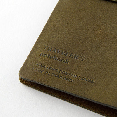 TRAVELER'S Notebook Passport Size Refillable Leather Cover five Colors