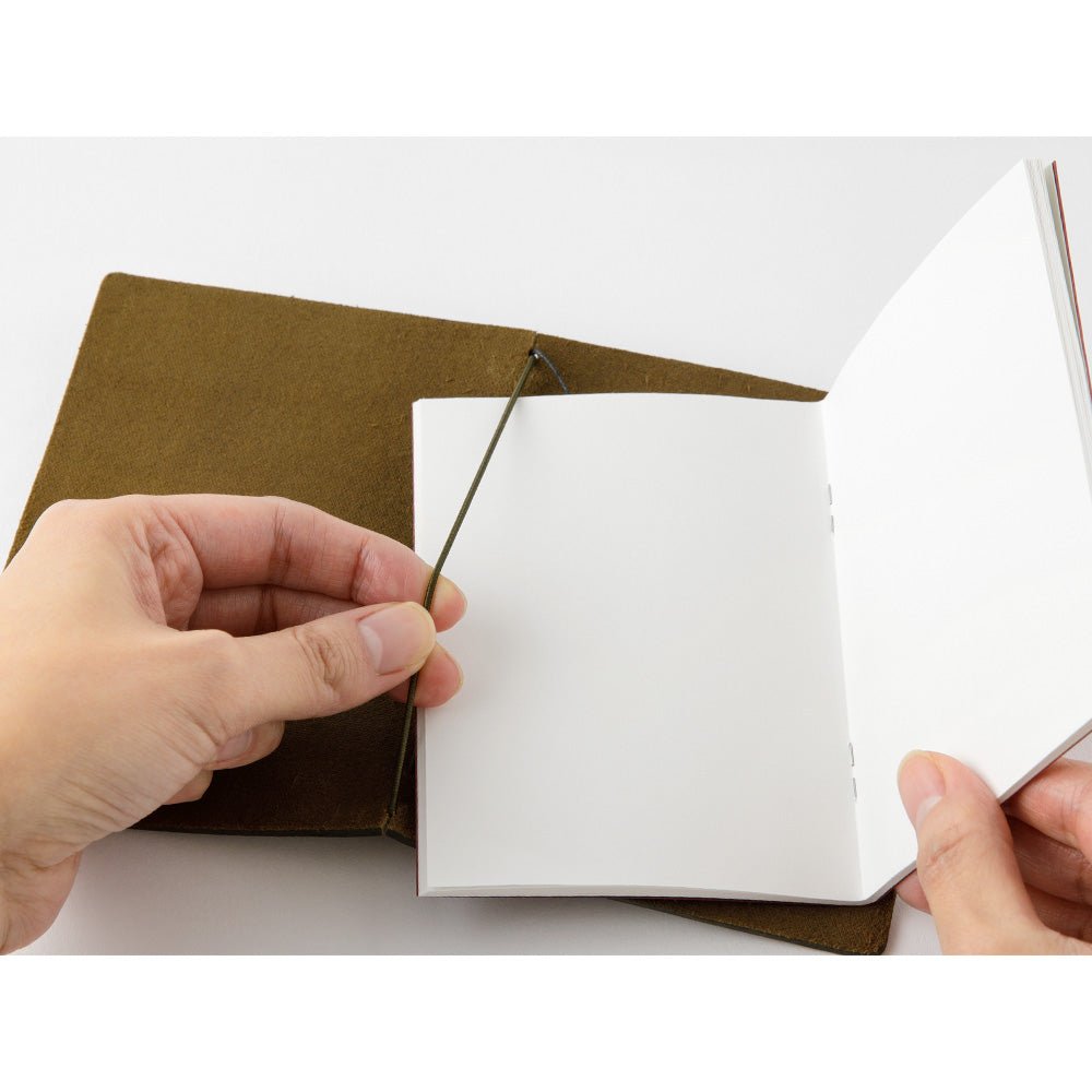 TRAVELER'S Notebook Passport Size Refillable Leather Cover five Colors