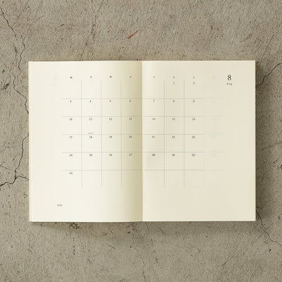 MD Notebook Diary A5 Monthly-Weekly 2026 Planner