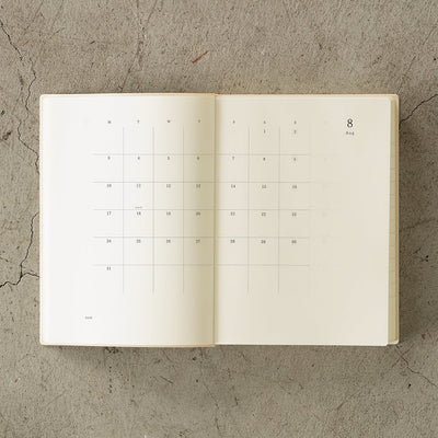 MD Notebook Diary A5 Page a Day Daily 2026 Planner
