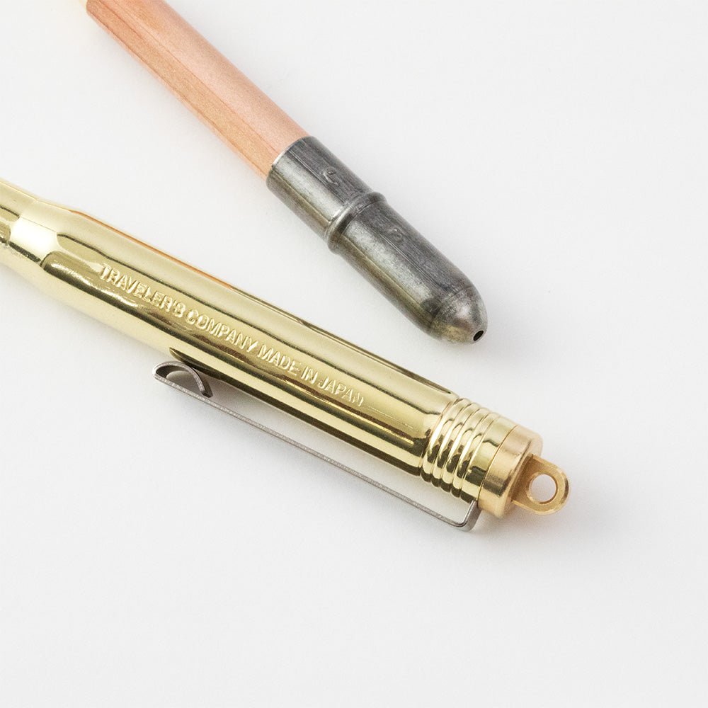 TRAVELER'S COMPANY BRASS Ballpoint Pen Solid Brass
