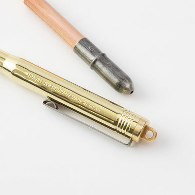 TRAVELER'S COMPANY BRASS Ballpoint Pen Solid Brass