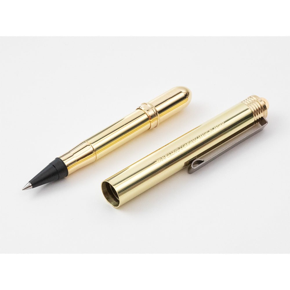 TRAVELER'S COMPANY BRASS Rollerball Pen Solid Brass