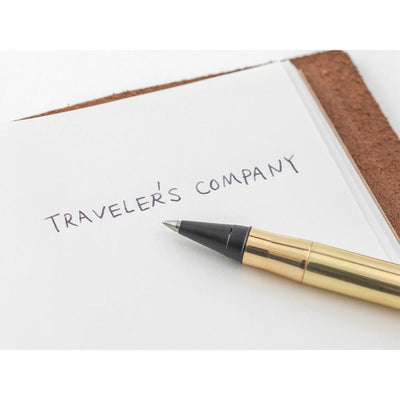 TRAVELER'S COMPANY BRASS Rollerball Pen Solid Brass