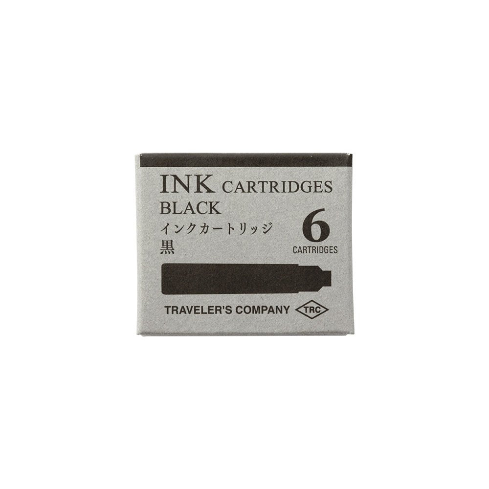 TRAVELER'S COMPANY Cartridge for BRASS Fountain Pen Black