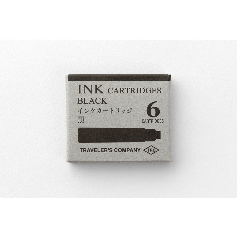 TRAVELER'S COMPANY Cartridge for BRASS Fountain Pen Black