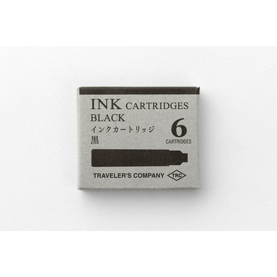 TRAVELER'S COMPANY Cartridge for BRASS Fountain Pen Black