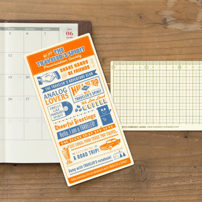 TRAVELER'S notebook Regular Size 2026 Limited Edition Pencil Board (Shitajiki)