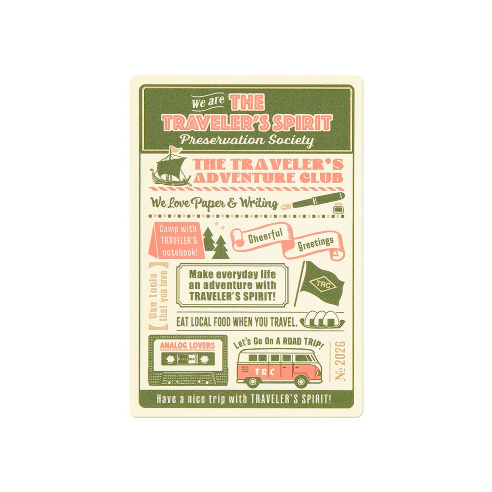 TRAVELER'S notebook Passport Size 2026 Limited Edition Pencil Board (Shitajiki)